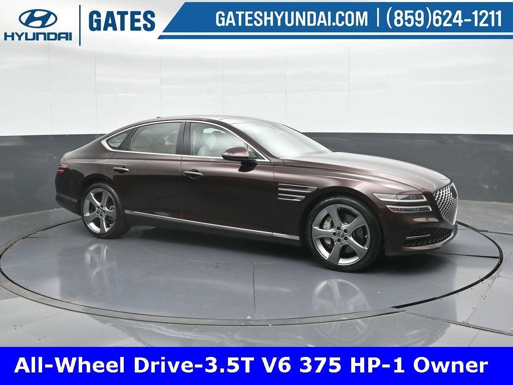 used 2021 Genesis G80 car, priced at $35,998