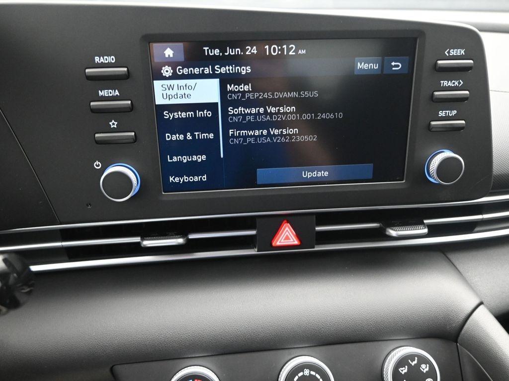 new 2025 Hyundai Elantra car, priced at $22,198