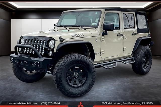 used 2018 Jeep Wrangler JK Unlimited car, priced at $20,696