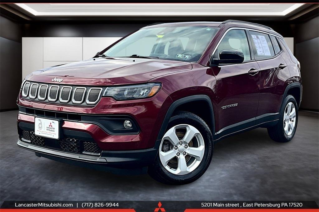 used 2022 Jeep Compass car, priced at $20,491
