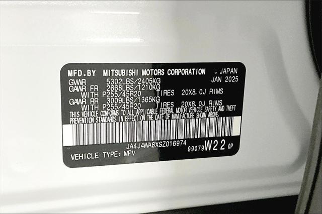 new 2025 Mitsubishi Outlander car, priced at $38,750
