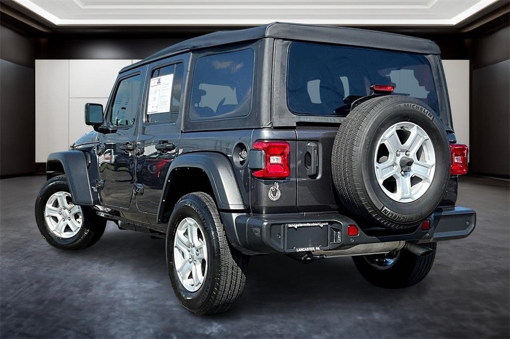 used 2021 Jeep Wrangler Unlimited car, priced at $25,986