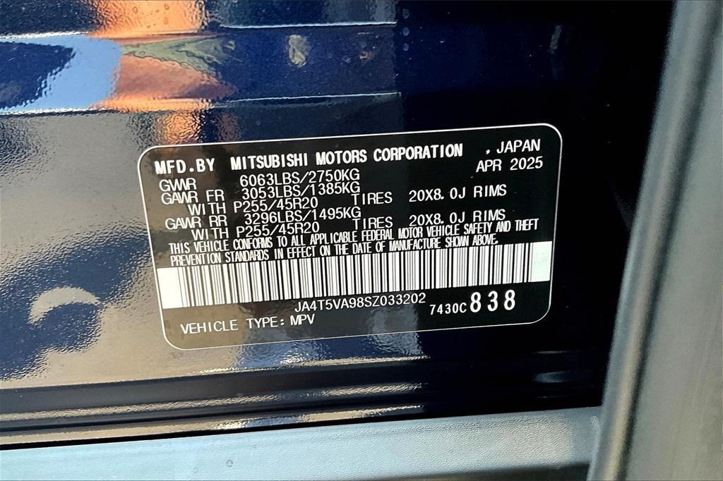 new 2025 Mitsubishi Outlander PHEV car, priced at $44,767