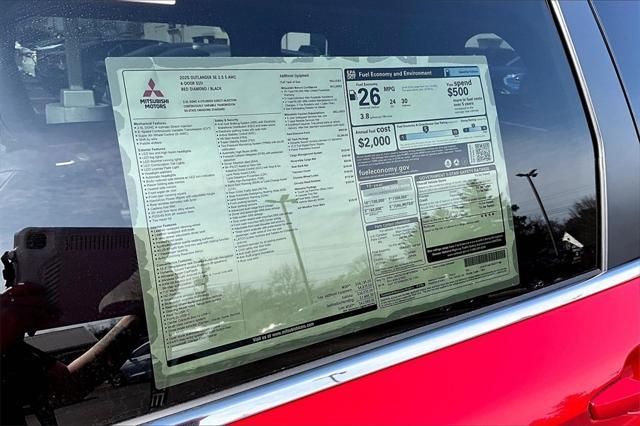 new 2025 Mitsubishi Outlander car, priced at $36,451