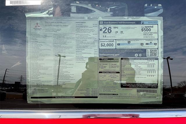 new 2025 Mitsubishi Outlander car, priced at $43,737