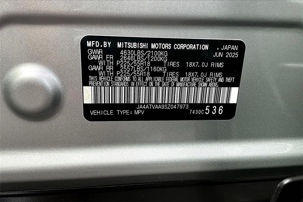 new 2025 Mitsubishi Eclipse Cross car, priced at $27,640