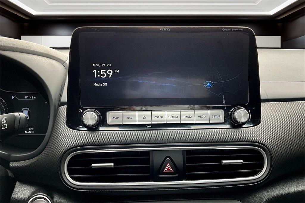 used 2021 Hyundai Kona EV car, priced at $17,204