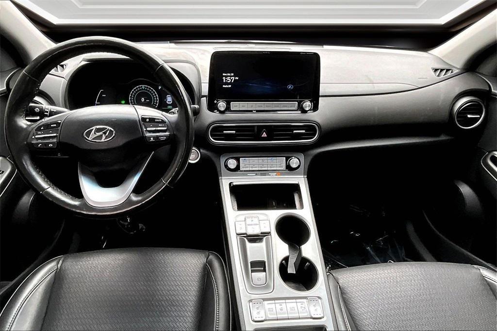 used 2021 Hyundai Kona EV car, priced at $17,204