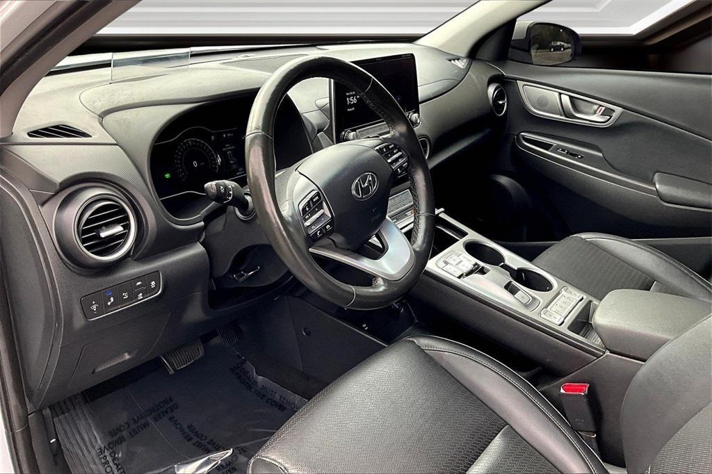 used 2021 Hyundai Kona EV car, priced at $17,204