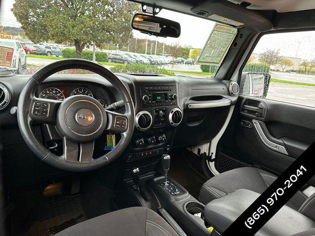 used 2015 Jeep Wrangler Unlimited car, priced at $18,993