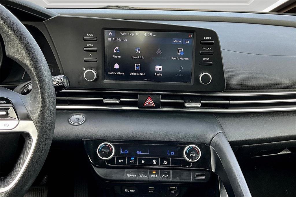 used 2021 Hyundai Elantra car, priced at $16,626