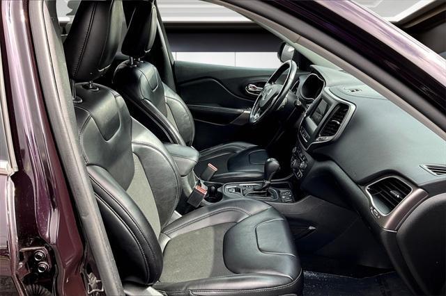 used 2021 Jeep Cherokee car, priced at $14,875