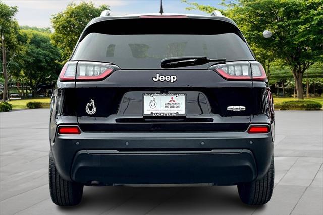used 2021 Jeep Cherokee car, priced at $15,265