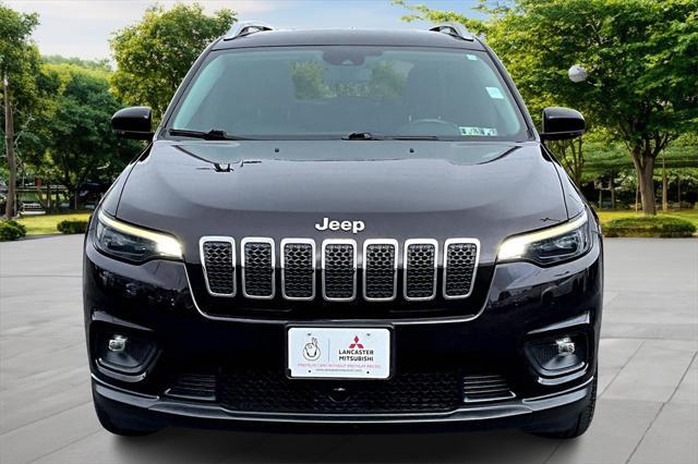 used 2021 Jeep Cherokee car, priced at $15,265