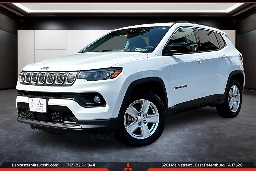used 2022 Jeep Compass car, priced at $17,830