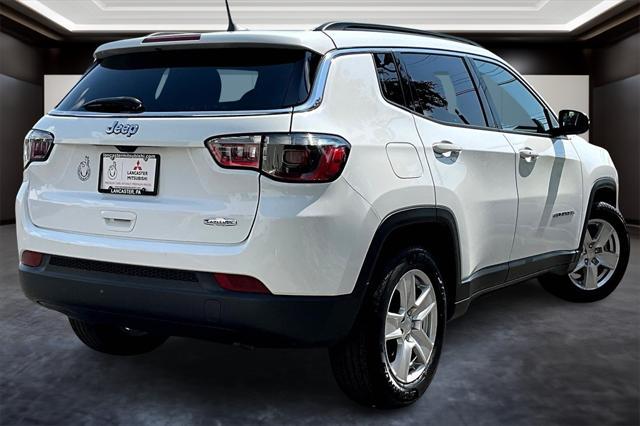 used 2022 Jeep Compass car, priced at $18,370