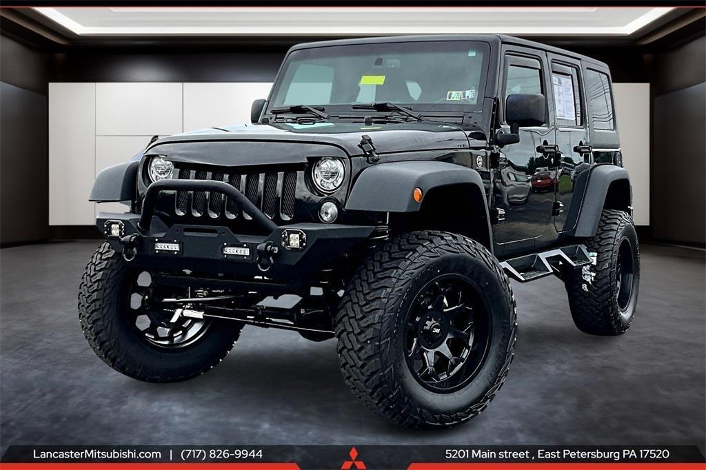 used 2017 Jeep Wrangler Unlimited car, priced at $23,105