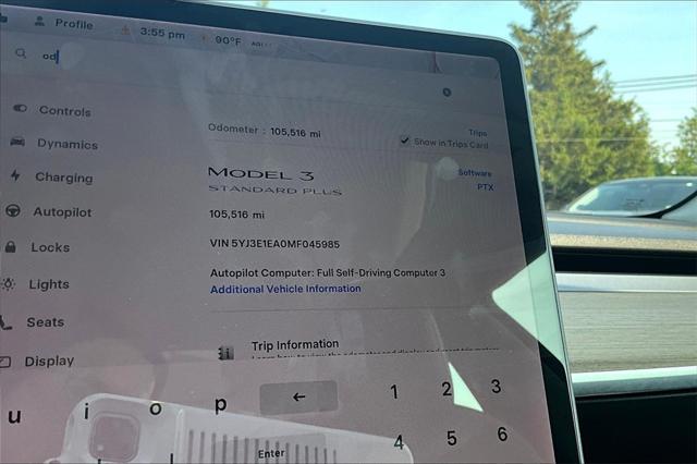 used 2021 Tesla Model 3 car, priced at $17,444