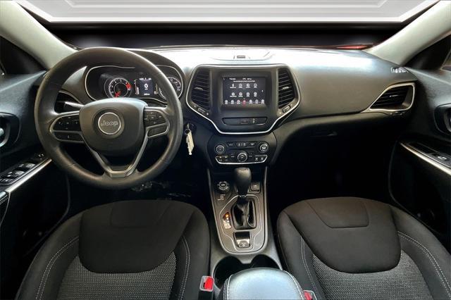 used 2021 Jeep Cherokee car, priced at $18,631