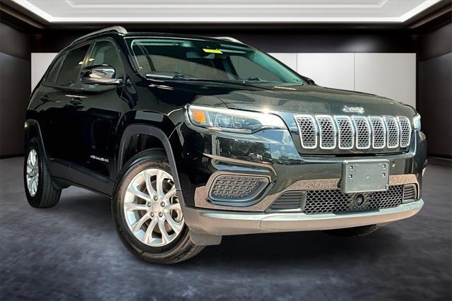 used 2021 Jeep Cherokee car, priced at $18,631