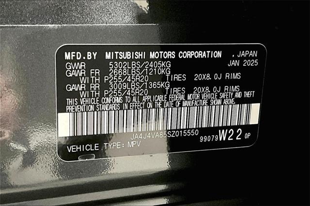 new 2025 Mitsubishi Outlander car, priced at $38,593