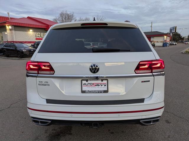 used 2021 Volkswagen Atlas car, priced at $25,600