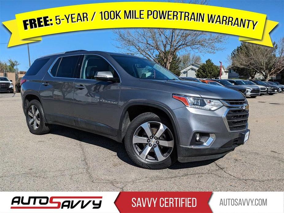used 2018 Chevrolet Traverse car, priced at $17,500