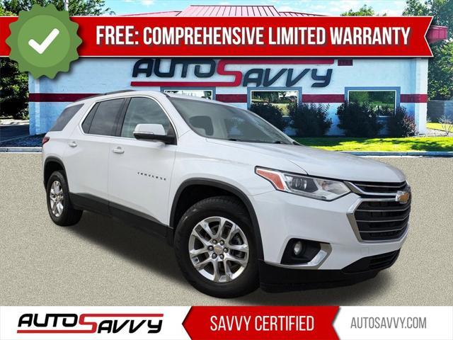 used 2021 Chevrolet Traverse car, priced at $22,700