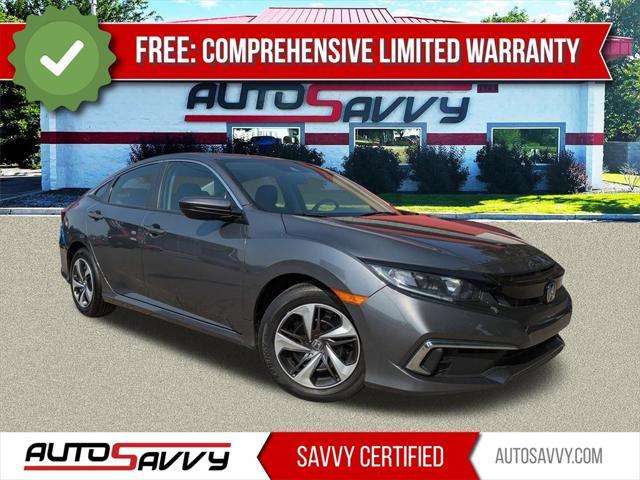 used 2020 Honda Civic car, priced at $15,500