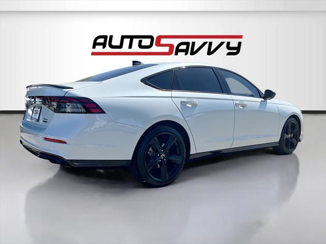 used 2024 Honda Accord Hybrid car, priced at $28,500