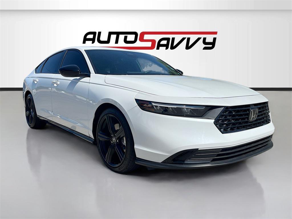 used 2024 Honda Accord Hybrid car, priced at $27,000