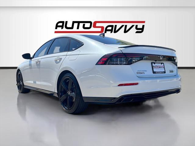 used 2024 Honda Accord Hybrid car, priced at $28,500