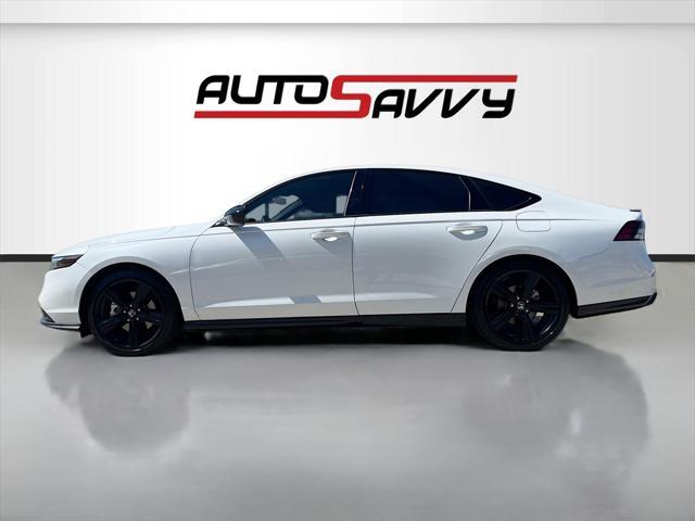 used 2024 Honda Accord Hybrid car, priced at $28,500