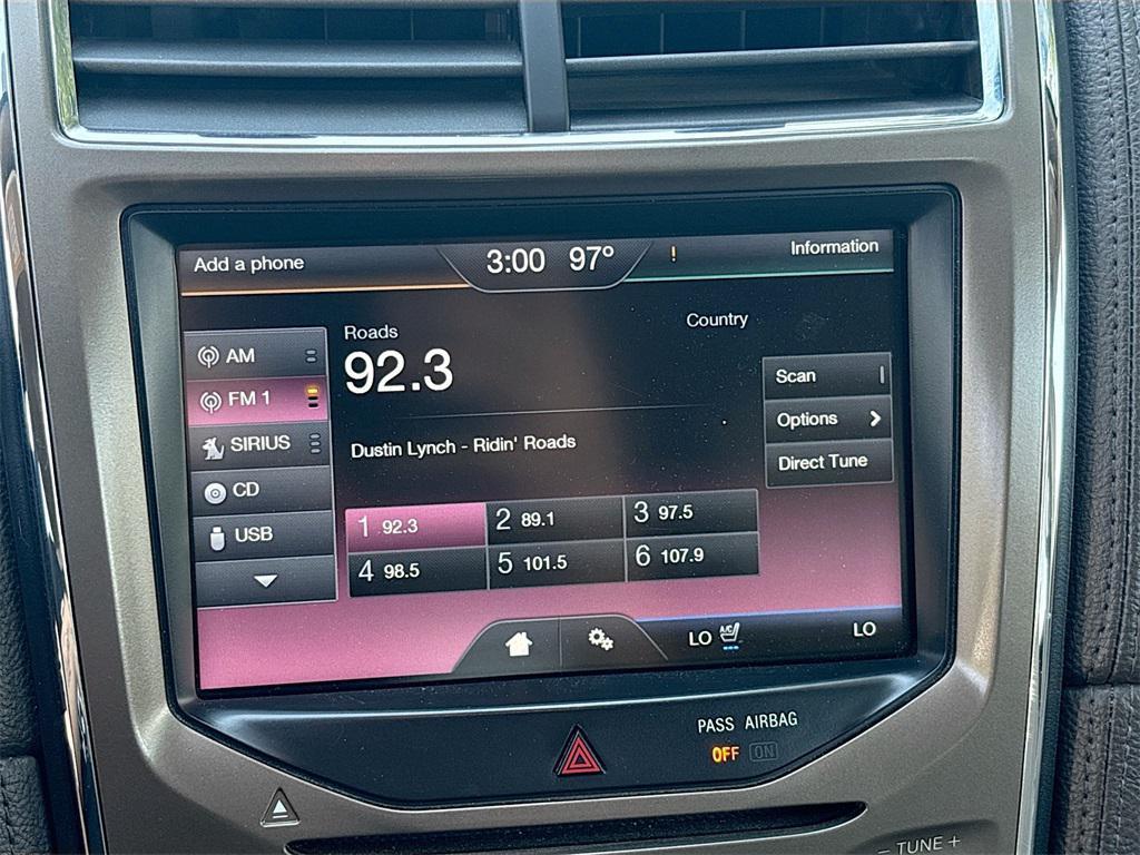 used 2015 Lincoln MKX car, priced at $11,100