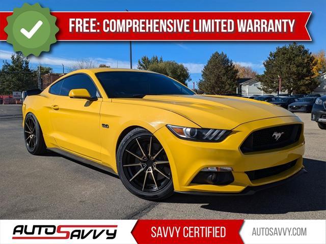 used 2017 Ford Mustang car, priced at $26,400