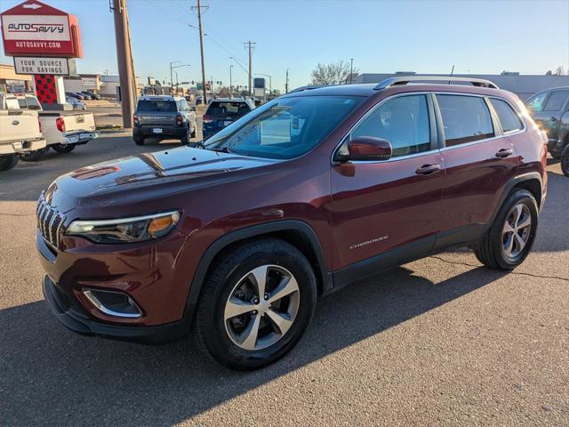 used 2020 Jeep Cherokee car, priced at $19,200