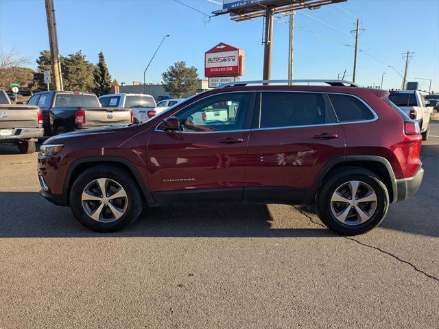 used 2020 Jeep Cherokee car, priced at $19,200