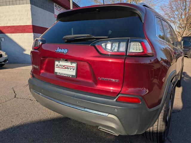 used 2020 Jeep Cherokee car, priced at $19,200