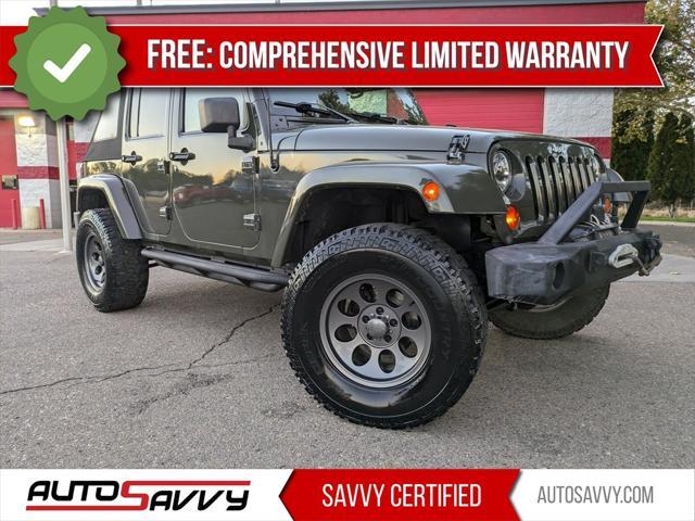 used 2015 Jeep Wrangler Unlimited car, priced at $17,300