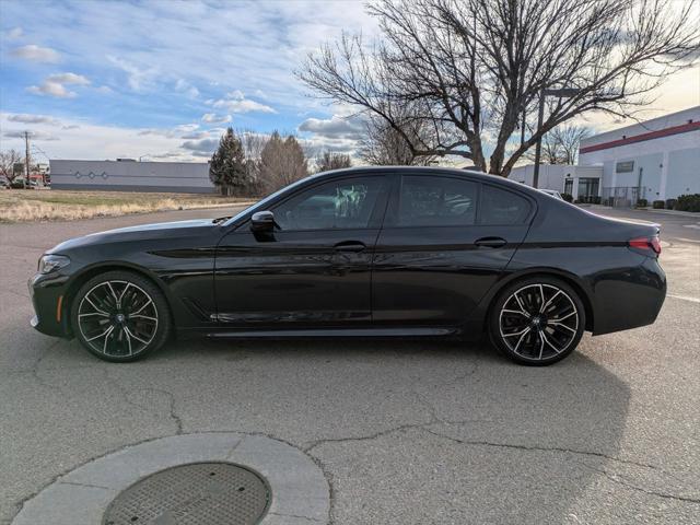 used 2023 BMW M550 car, priced at $52,500