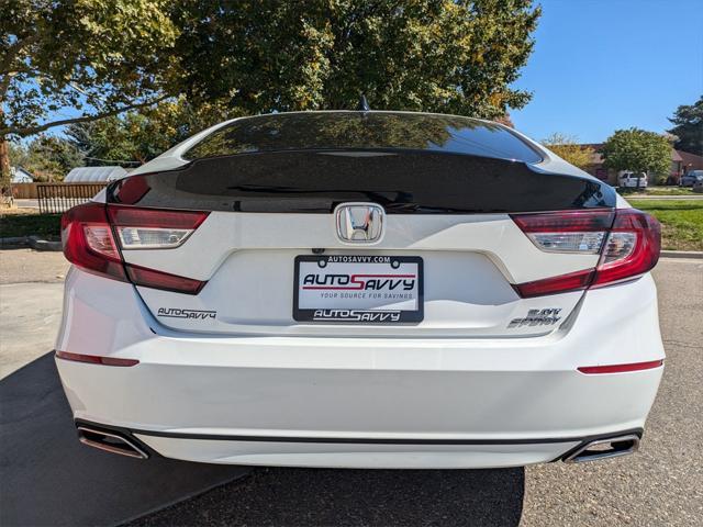 used 2021 Honda Accord car, priced at $21,300