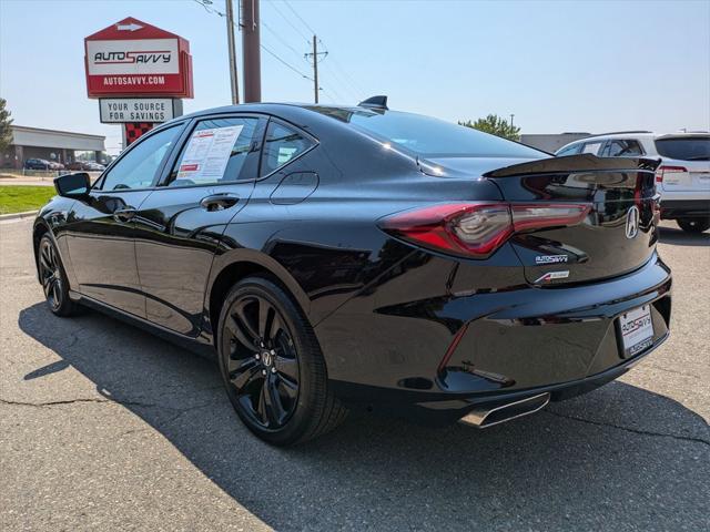 used 2022 Acura TLX car, priced at $30,300