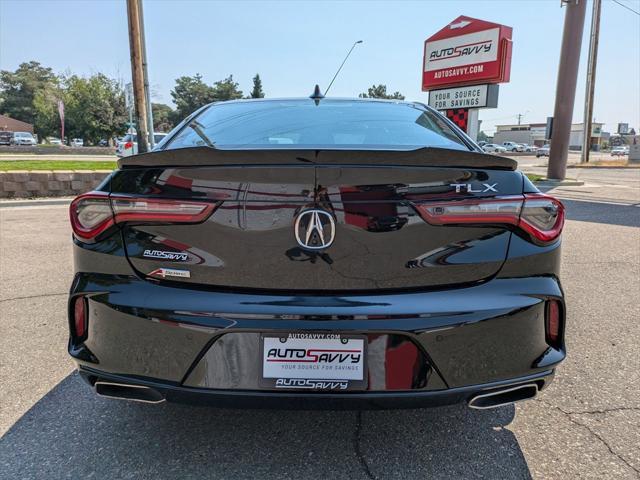 used 2022 Acura TLX car, priced at $28,300