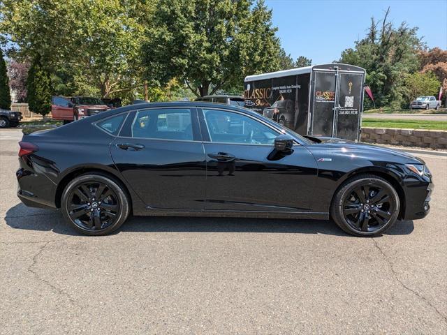 used 2022 Acura TLX car, priced at $27,400