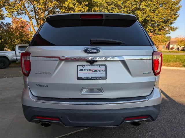 used 2018 Ford Explorer car, priced at $19,600