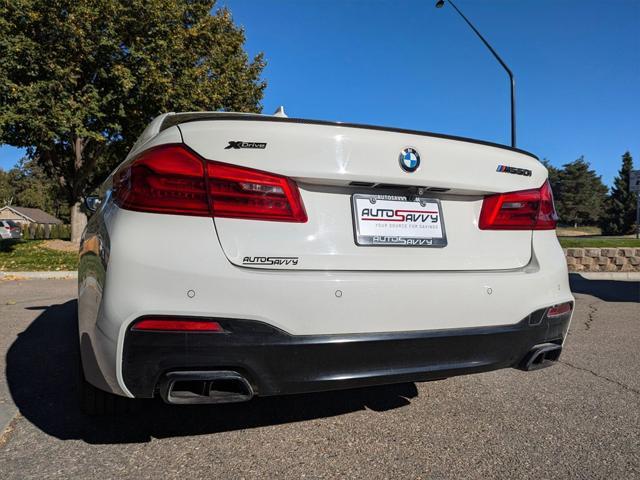 used 2020 BMW M550 car, priced at $33,700