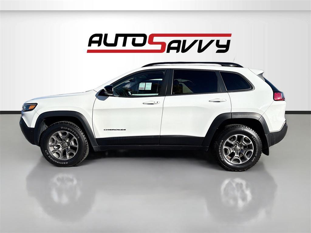 used 2022 Jeep Cherokee car, priced at $22,600