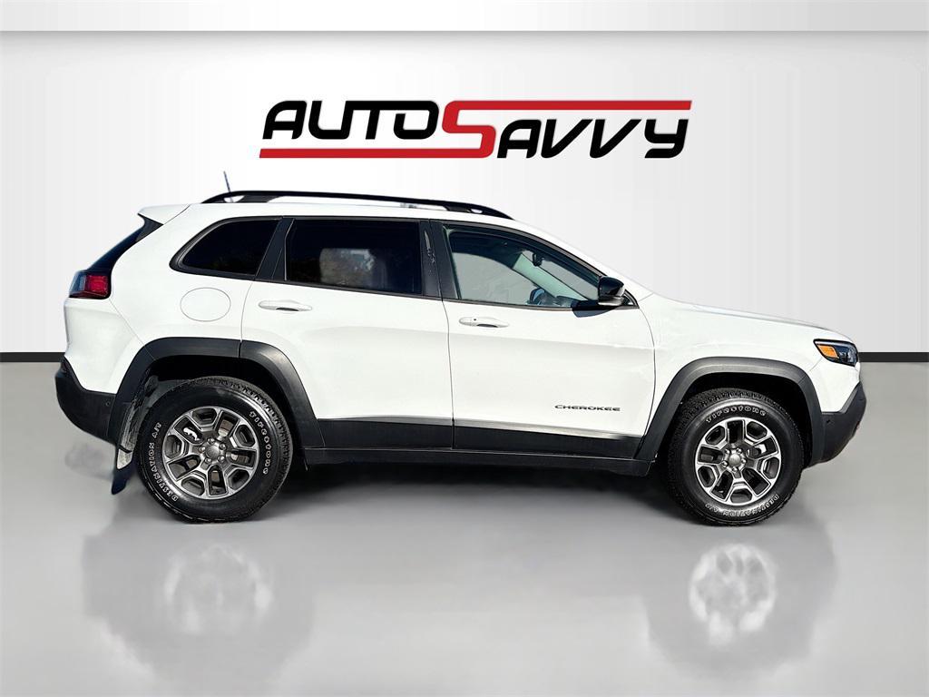 used 2022 Jeep Cherokee car, priced at $22,600