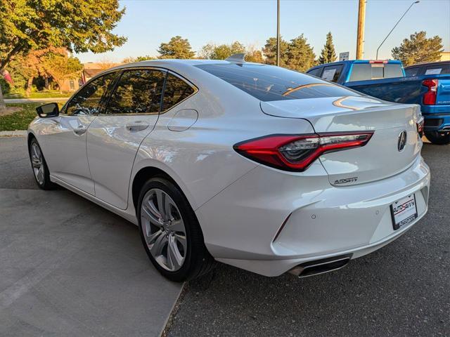 used 2022 Acura TLX car, priced at $25,000