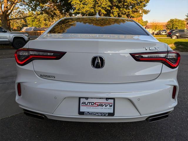 used 2022 Acura TLX car, priced at $25,500